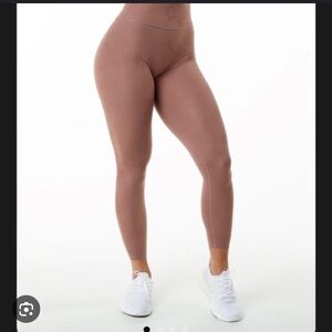 Alphalete Alphalux Seamless Dusty Rose Marbled Leggings